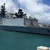 Exercise KAKADU 2018: INS Sahyadri reaches Port Darwin in Australia