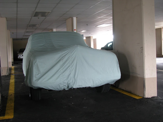 Rolls-Royce under cover car cover