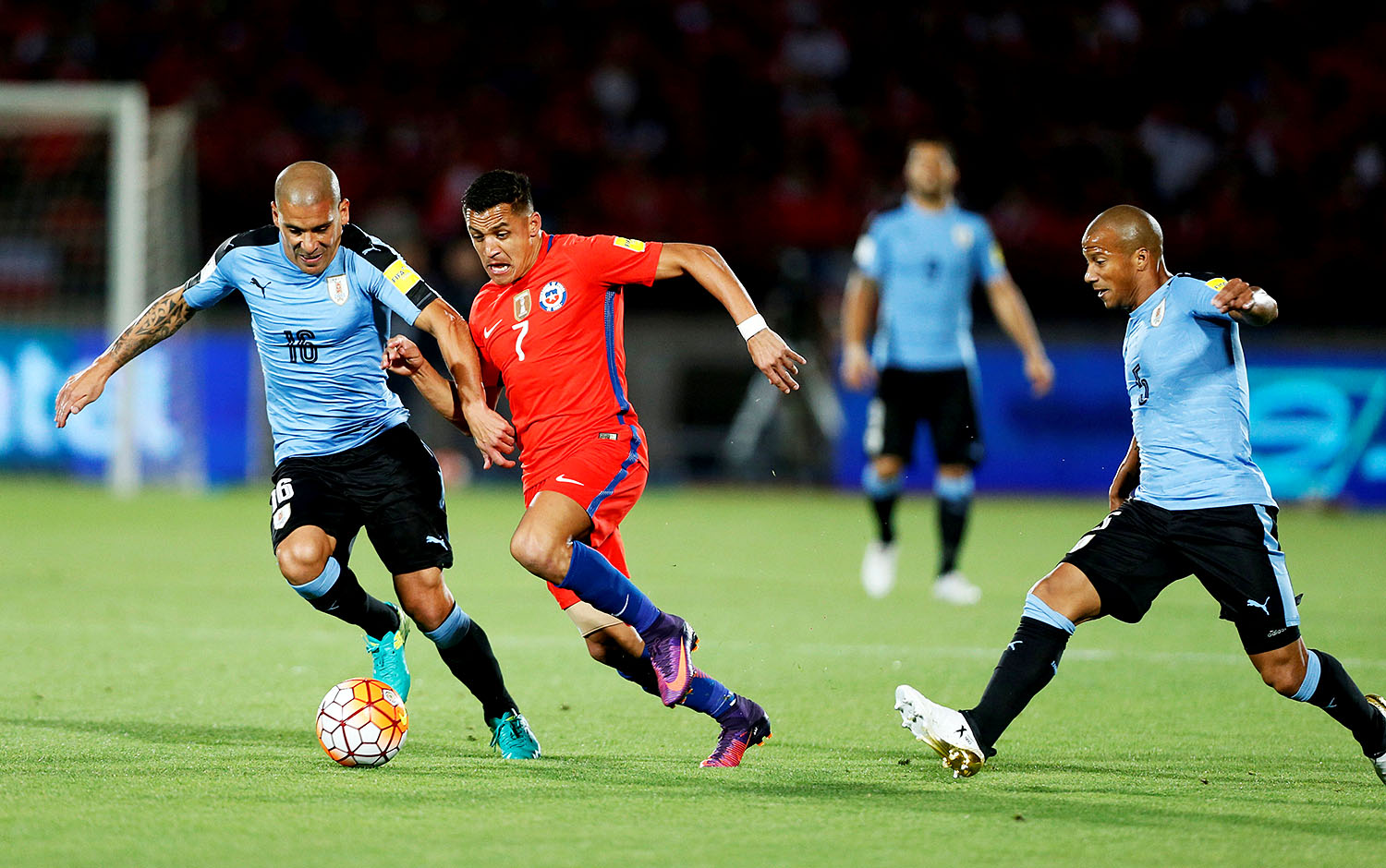 Partidos de la Roja [15/11/2016] ChileUruguay 31