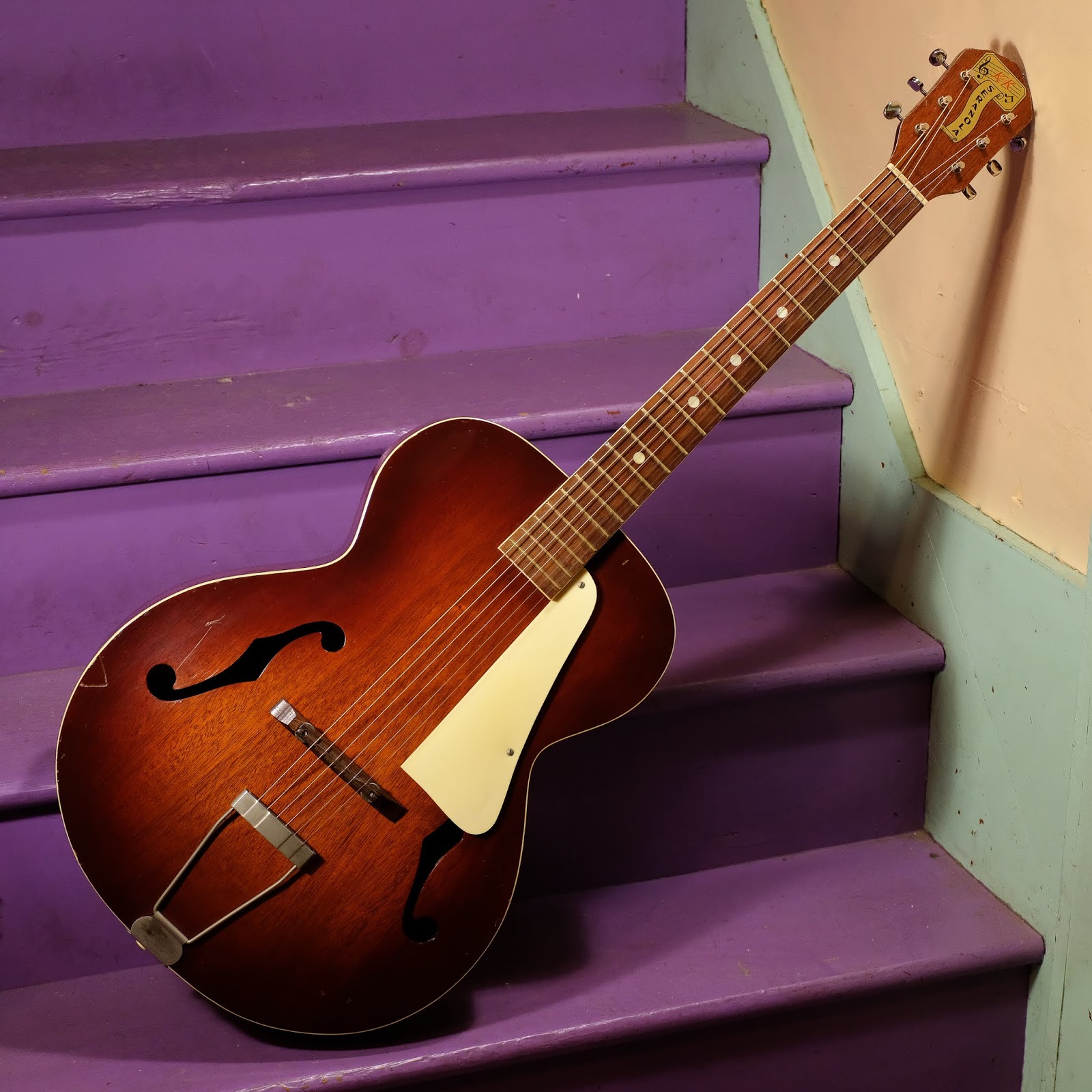 1950s Kaymade K&K Seranola Archtop Guitar