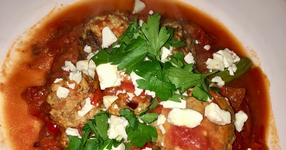 Turkey Meatballs with Feta