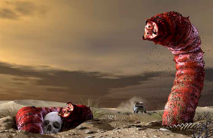 Mongolian Death Worm, Cacing Monster Raksasa dari Neraka Mongolian Death Worm, Cacing Monster Raksasa dari Neraka
