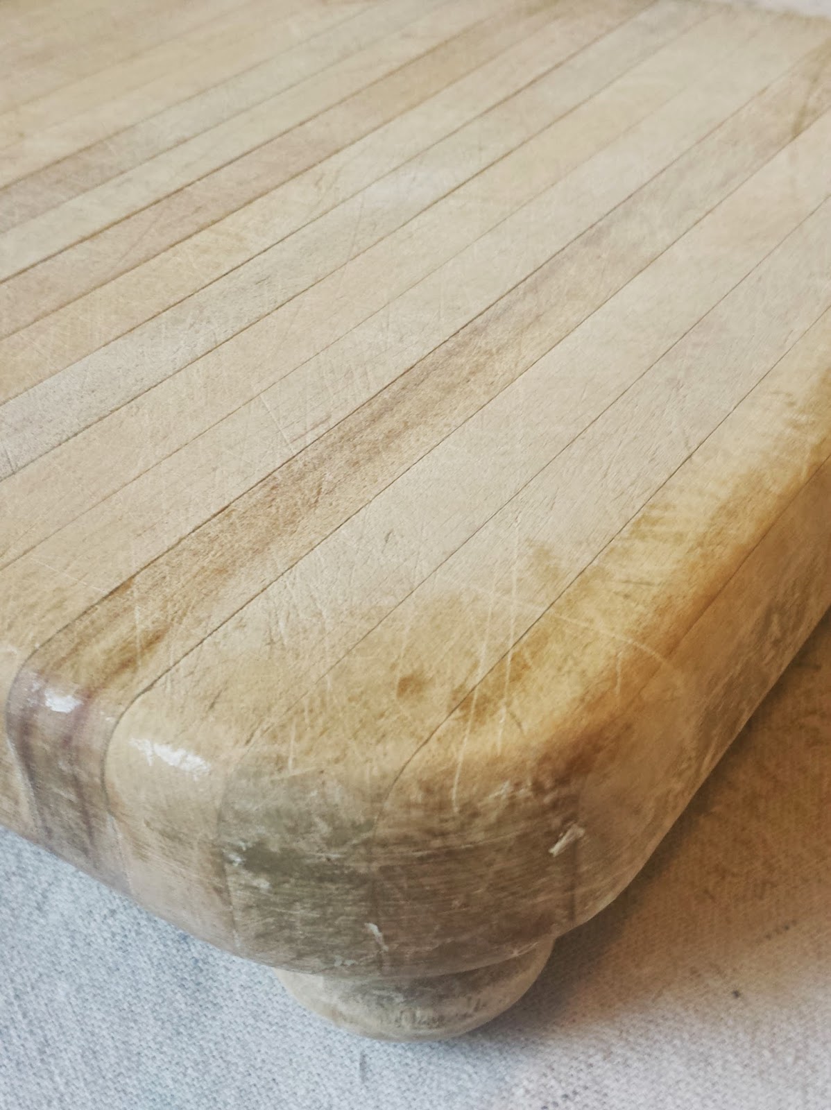Happy At Home How To Rejuvenate An Old Cutting Board