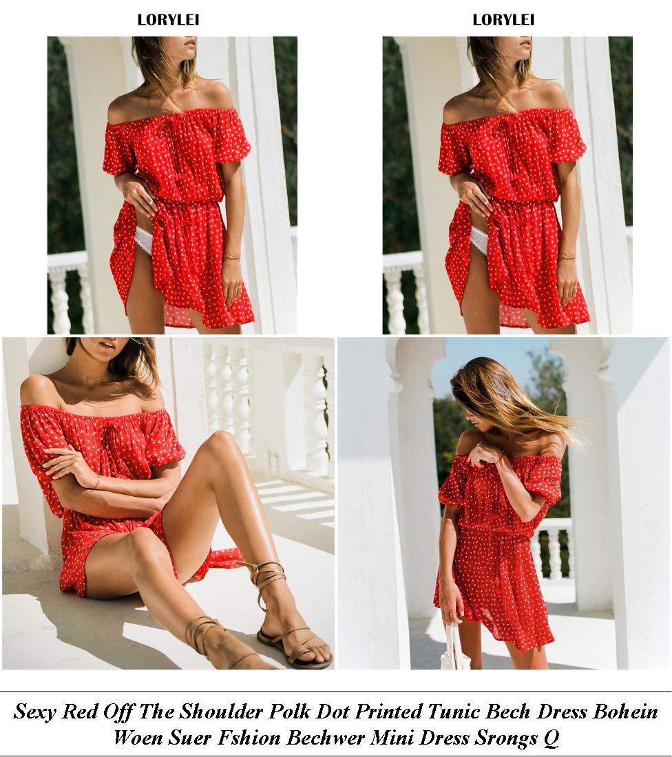 Dresses Athens - Womens Winter Wear Sale - Red Lace Off Shoulder Wedding Dress