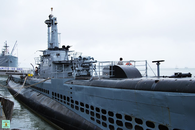 Submarino Pampanito en Fisherman's Warf, San Francisco