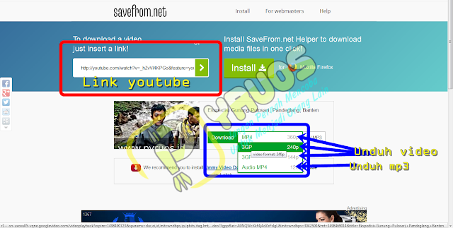 Cara Download Video di Youtube Tanpa Software