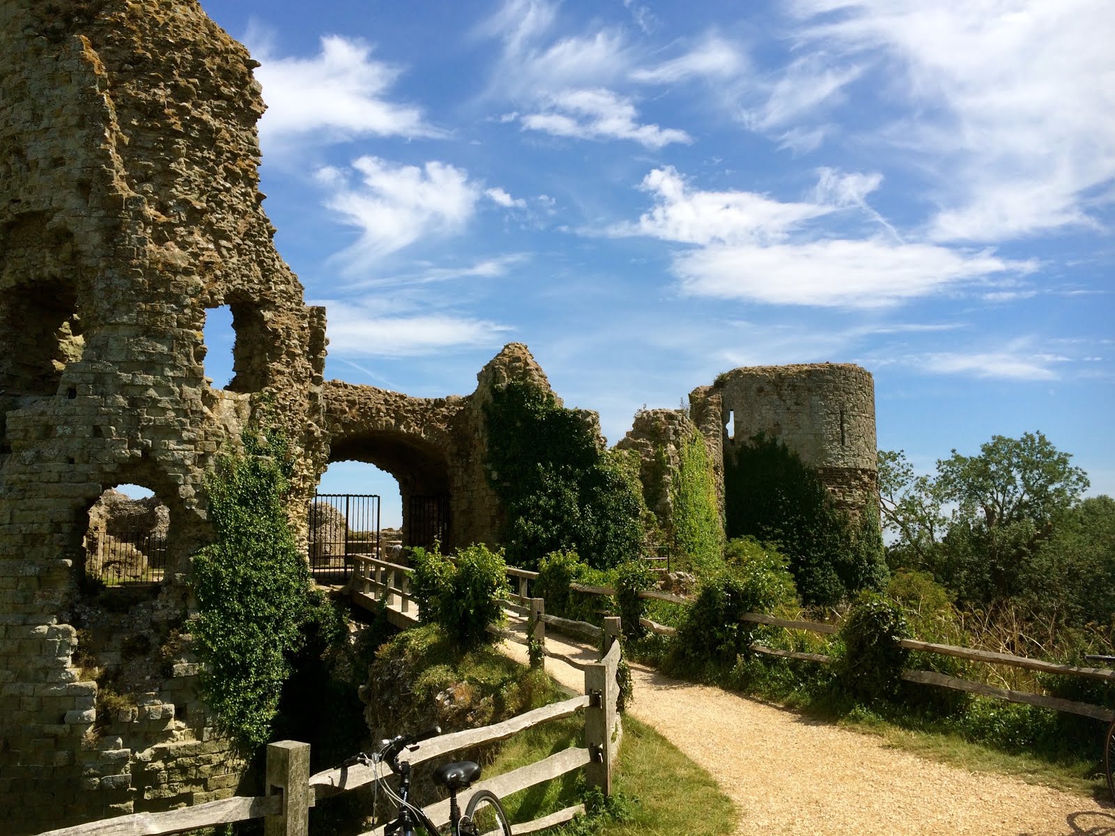 Days out in the Borders Pevensey Castle