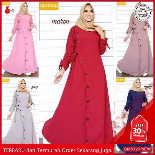 GMS129 FLFXN129D42 Dress Muslim Zaara Terbaru Dropship SK2021970327