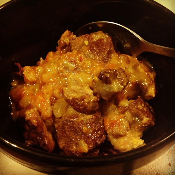 Magic Stixx Recipe Braised Goat with tomatoes and coriander