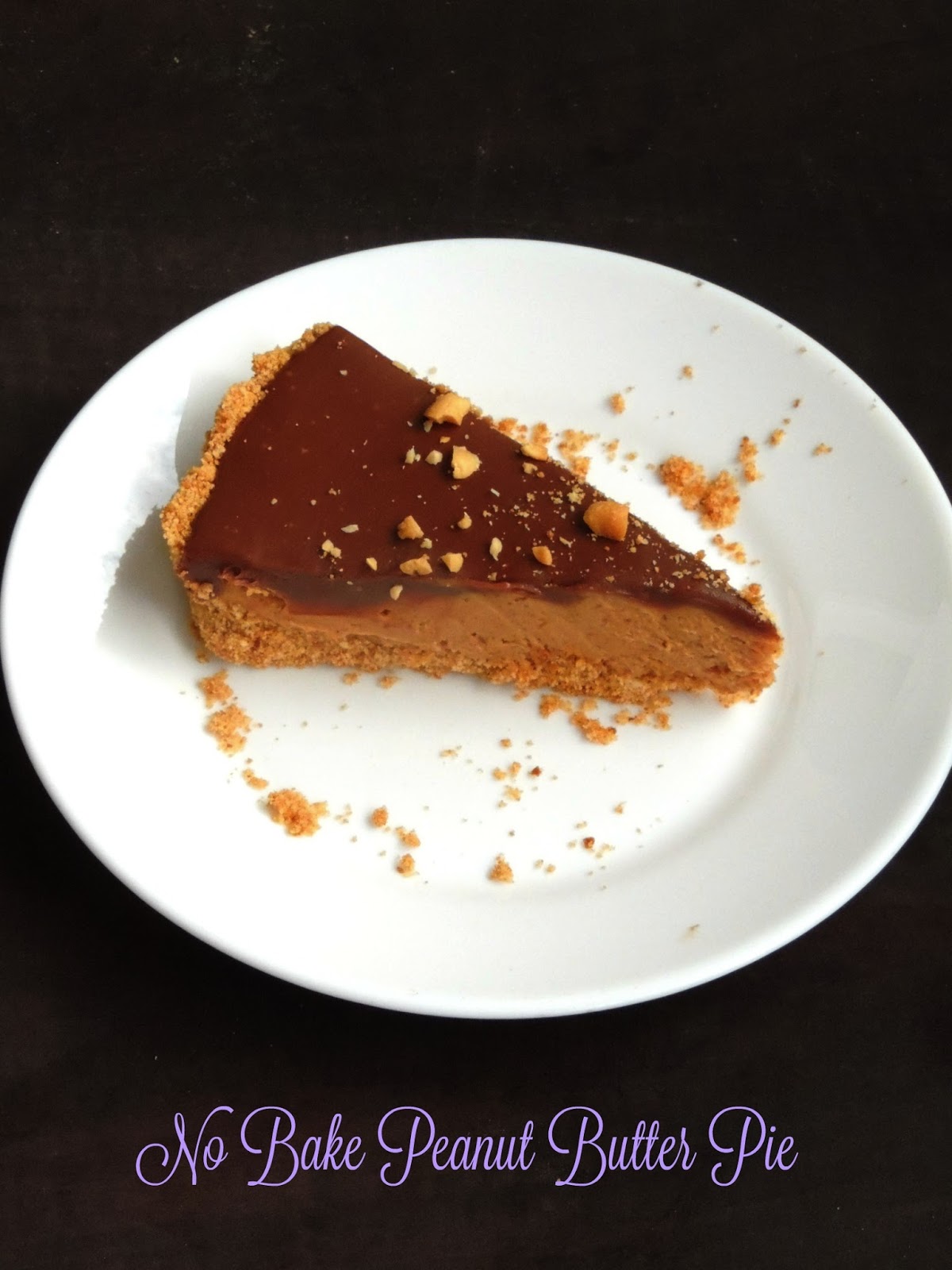 No Bake Peanut Butter Pie Cook N Click