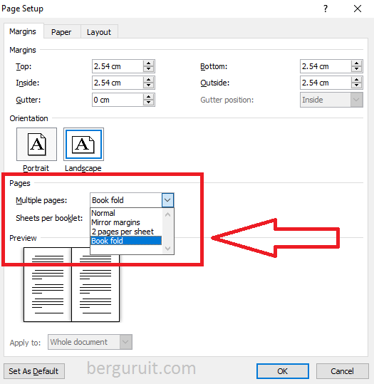 Cara Membuat Buku Di Word 2010 mweosmalay