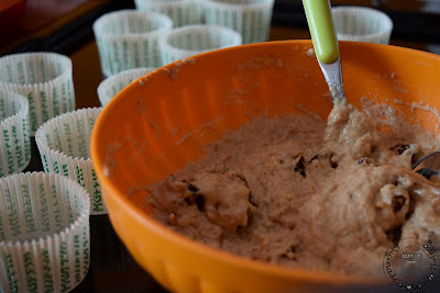 Muffin salati noci e pomodori secchi