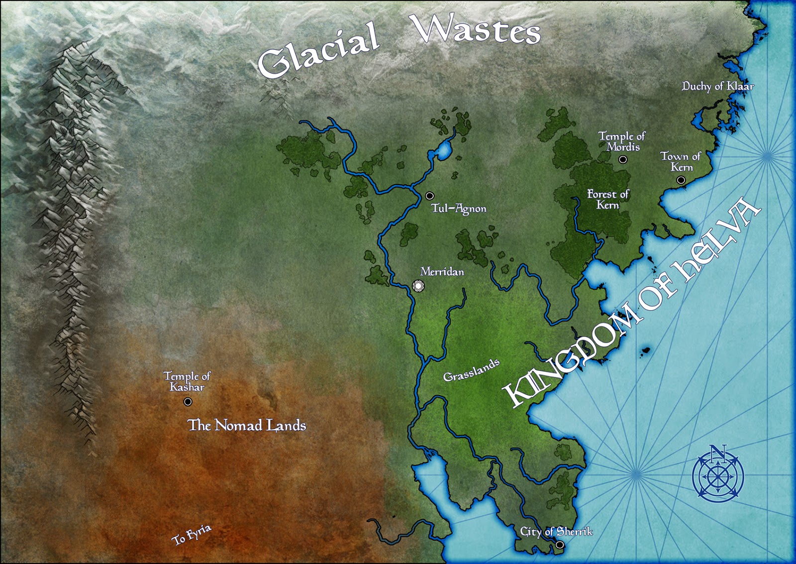 The official INK MAGE blog The Kingdom of HELVA