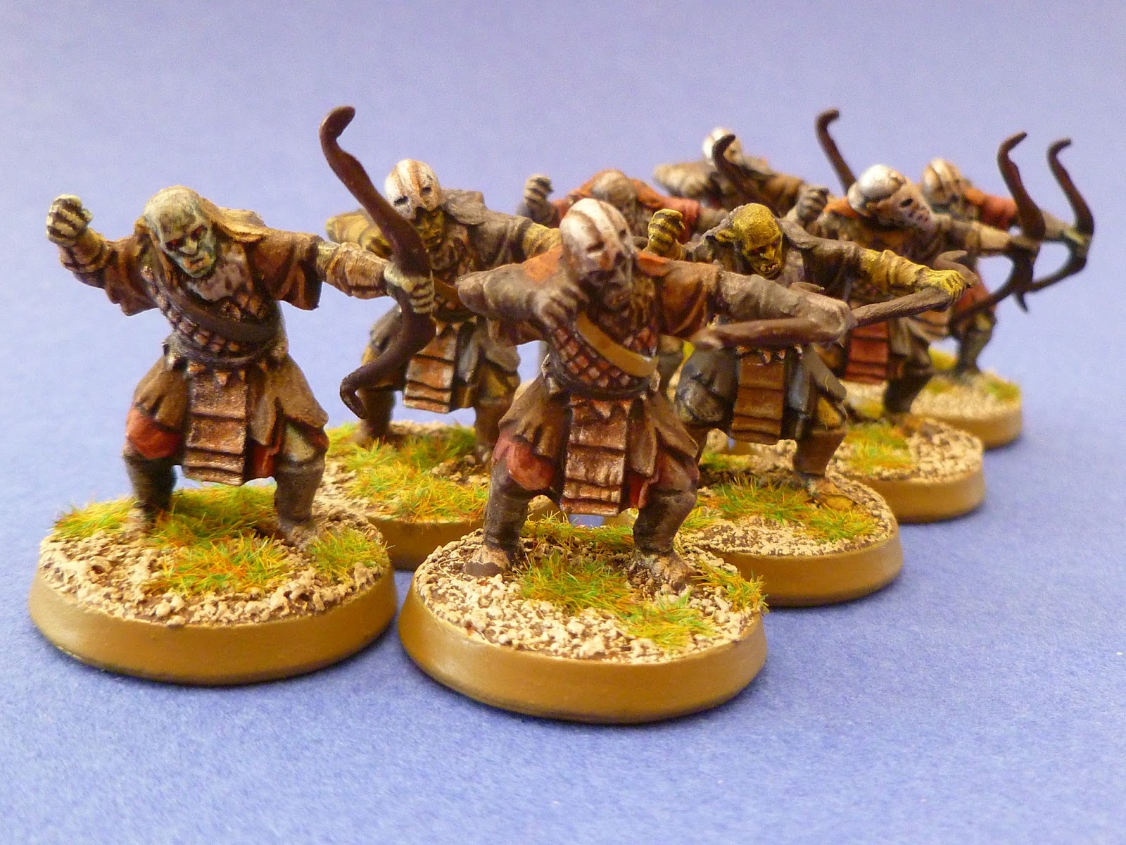 Septimanie Figs Archers orques du Mordor Figurines plastiques Games