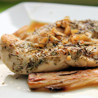 Sauteed Chicken Breasts with Fennel and Rosemary