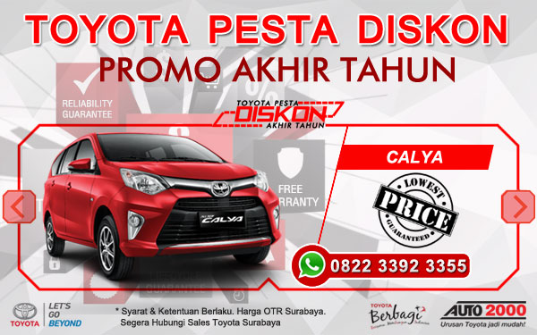 Promo Akhir Tahun Toyota Calya Surabaya Promo Akhir Tahun Toyota Calya Surabaya