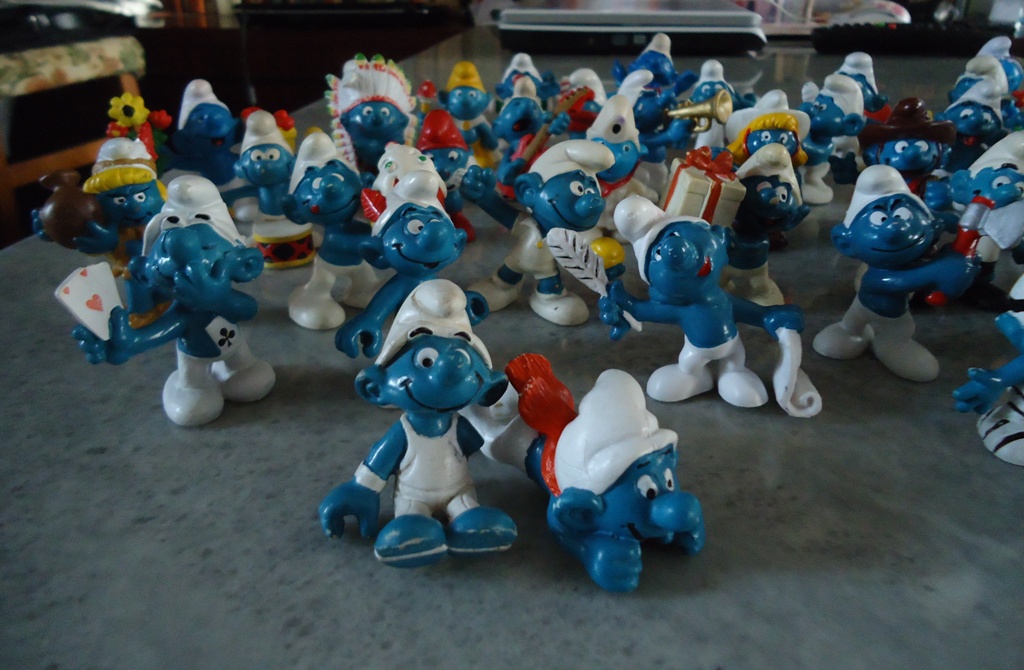 smurf figures list