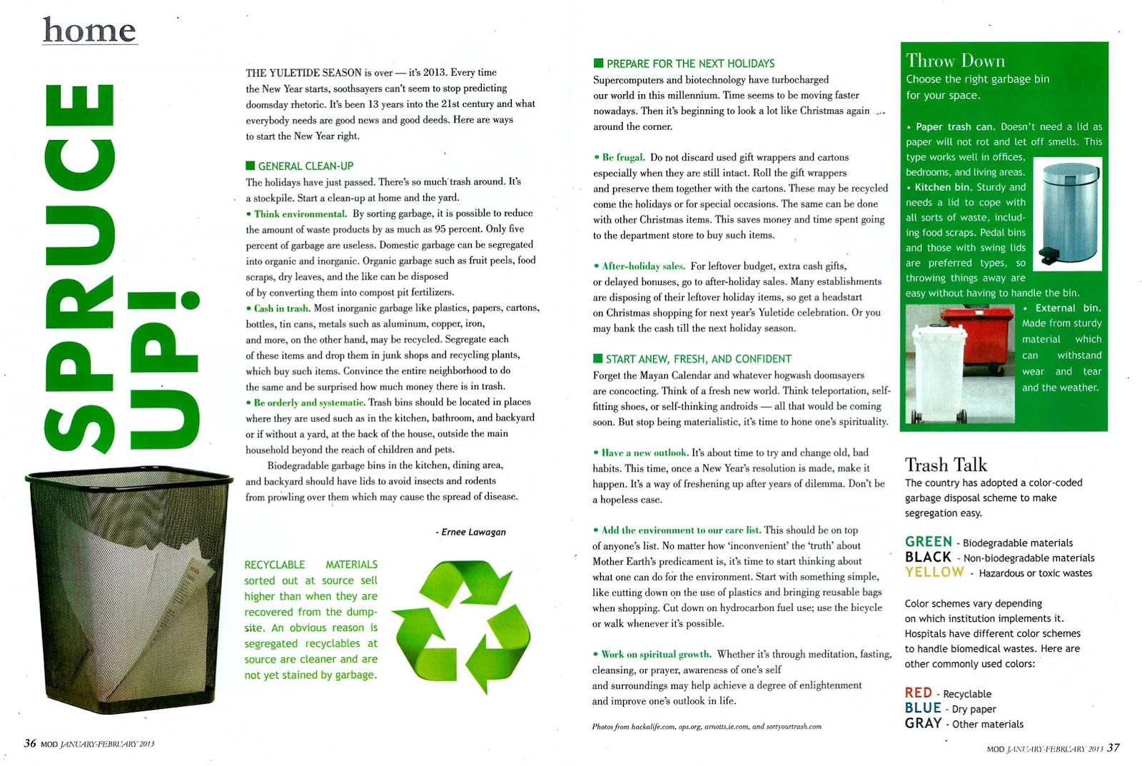 ALAM MO BA 'TO? (Do You Know This?) Three Articles on Waste Management