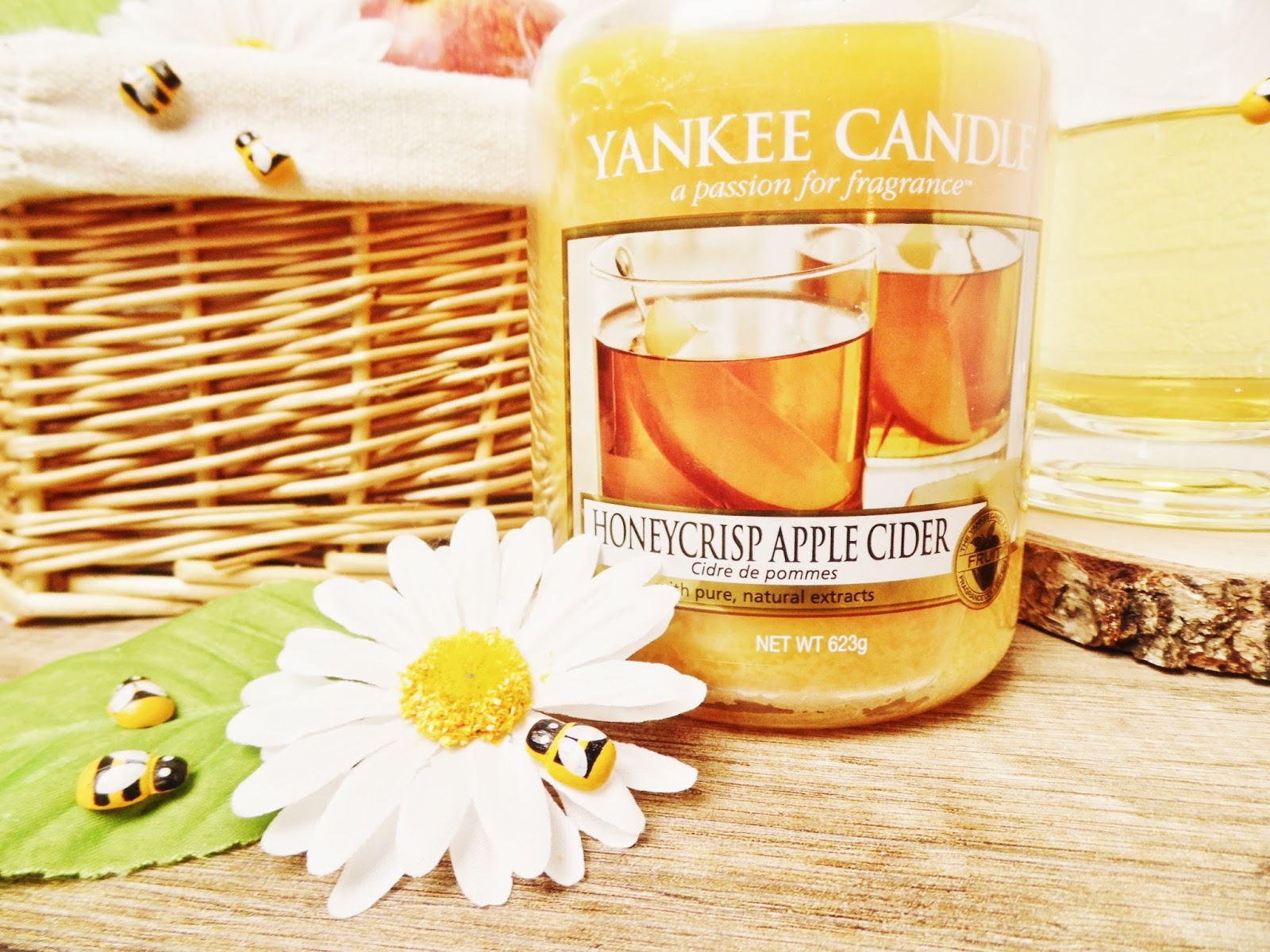 Honeycrisp Apple Cider Yankee Candle recenzja Blog Warty Świeczki