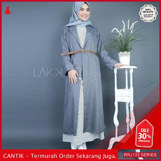 Jual RRJ133D77 Dress Midle Set Wanita Dua In Satu BMGShop
