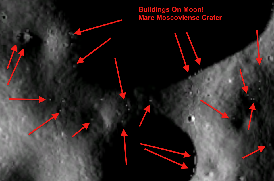UFO SIGHTINGS DAILY Buildings Discovered On Dark Side Of Moon, Google
