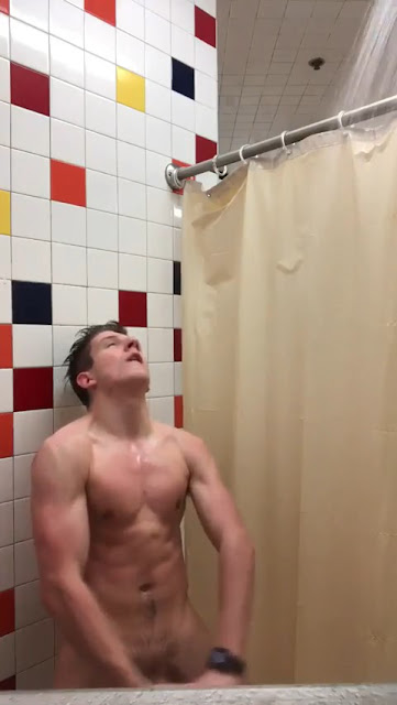 Jerk off in shower.