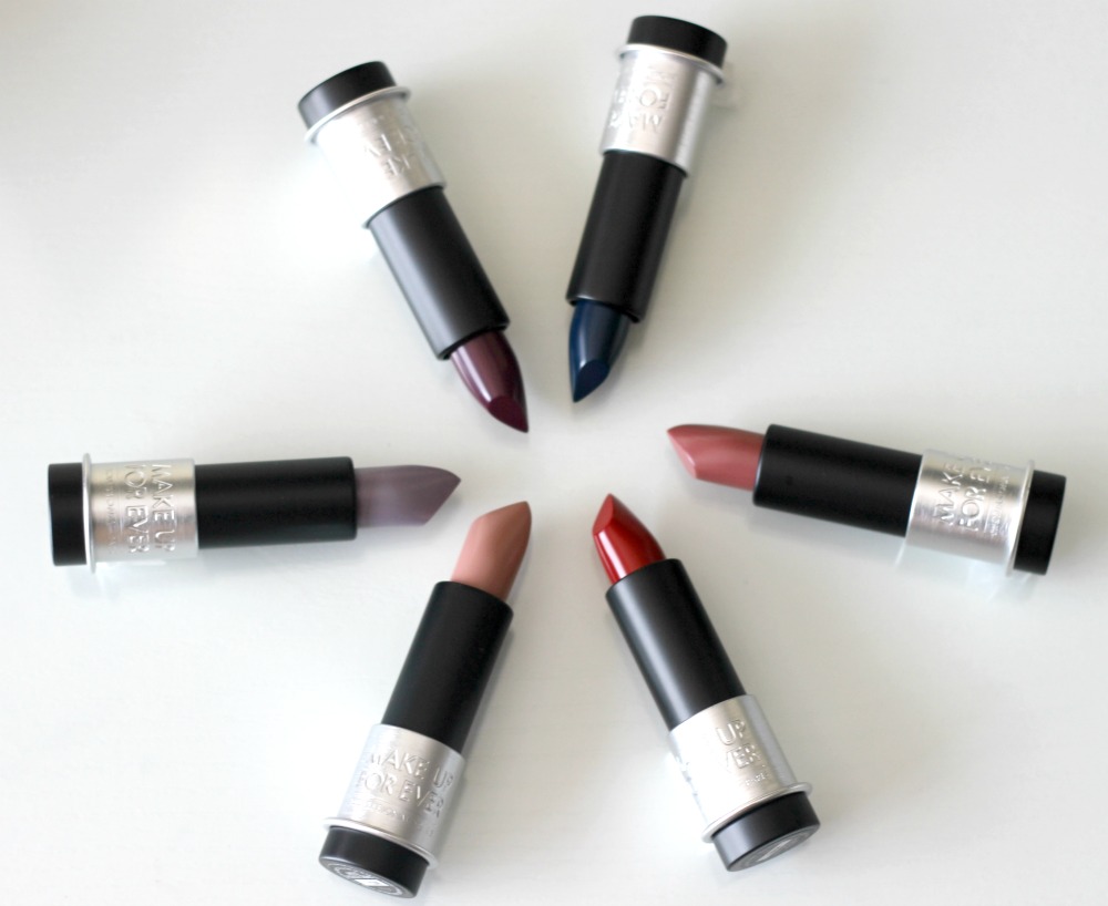 Makeup Forever New Artist Rouge Lipstick Review & Swatches