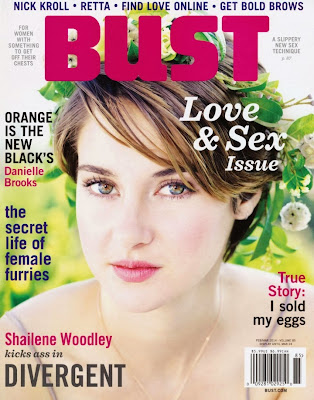 Shailene Woodley – Bust Magazine February March 2014 issue