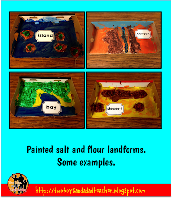 salt and flour landforms