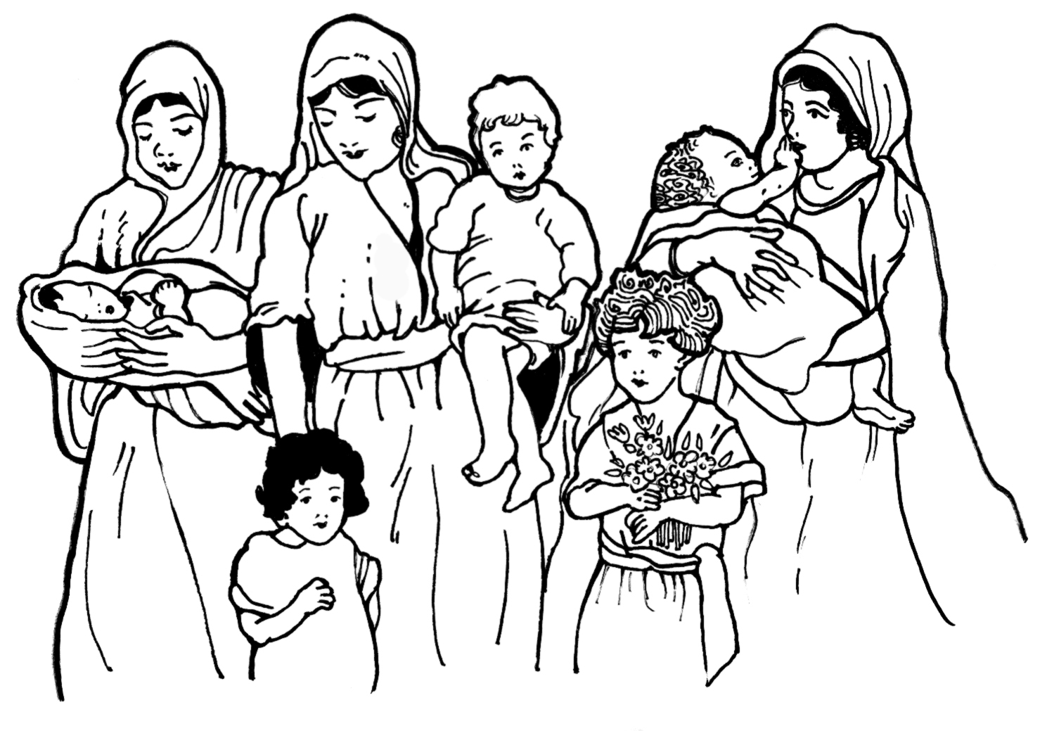 mothers-and-children-from-the-bible-team-colors