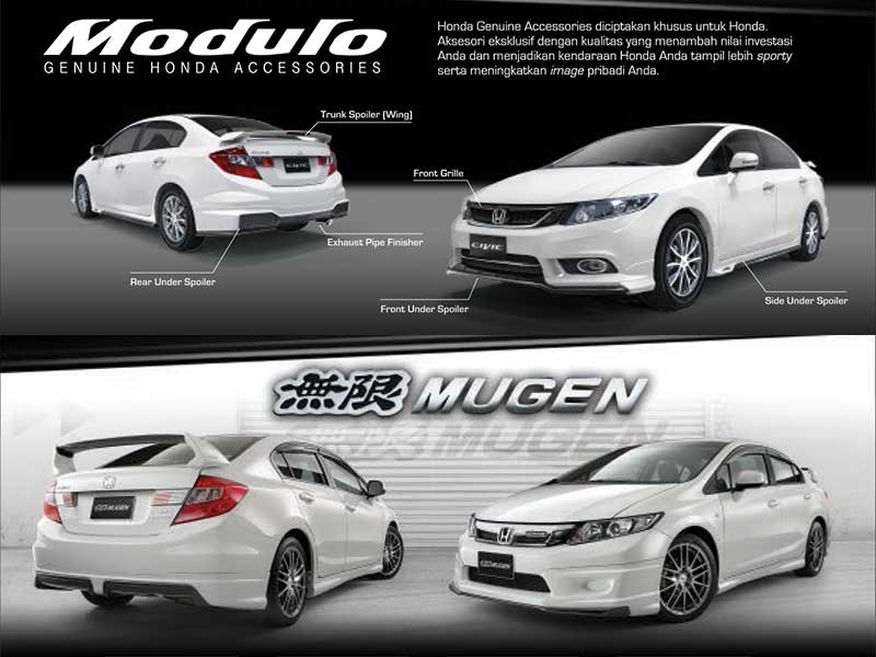 Aksesoris Honda Civic Bandung