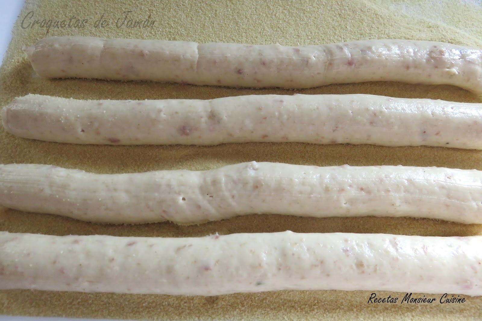 Recetas Monsieur Cuisine Croquetas de Jamón