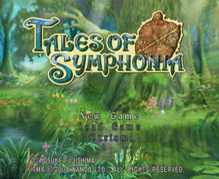 Tales of Symphonia - Título RPG