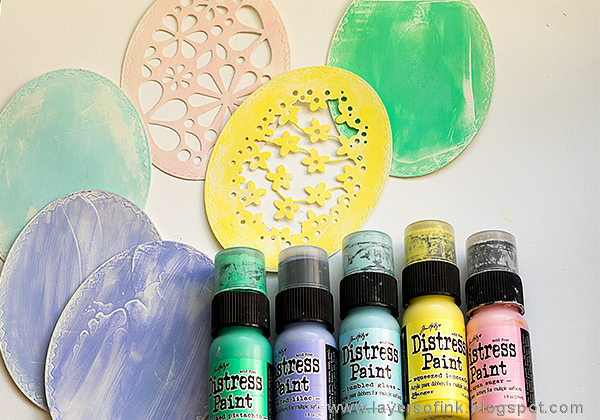 Layers of ink - Easter Egg Accordion Tutorial by Anna-Karin