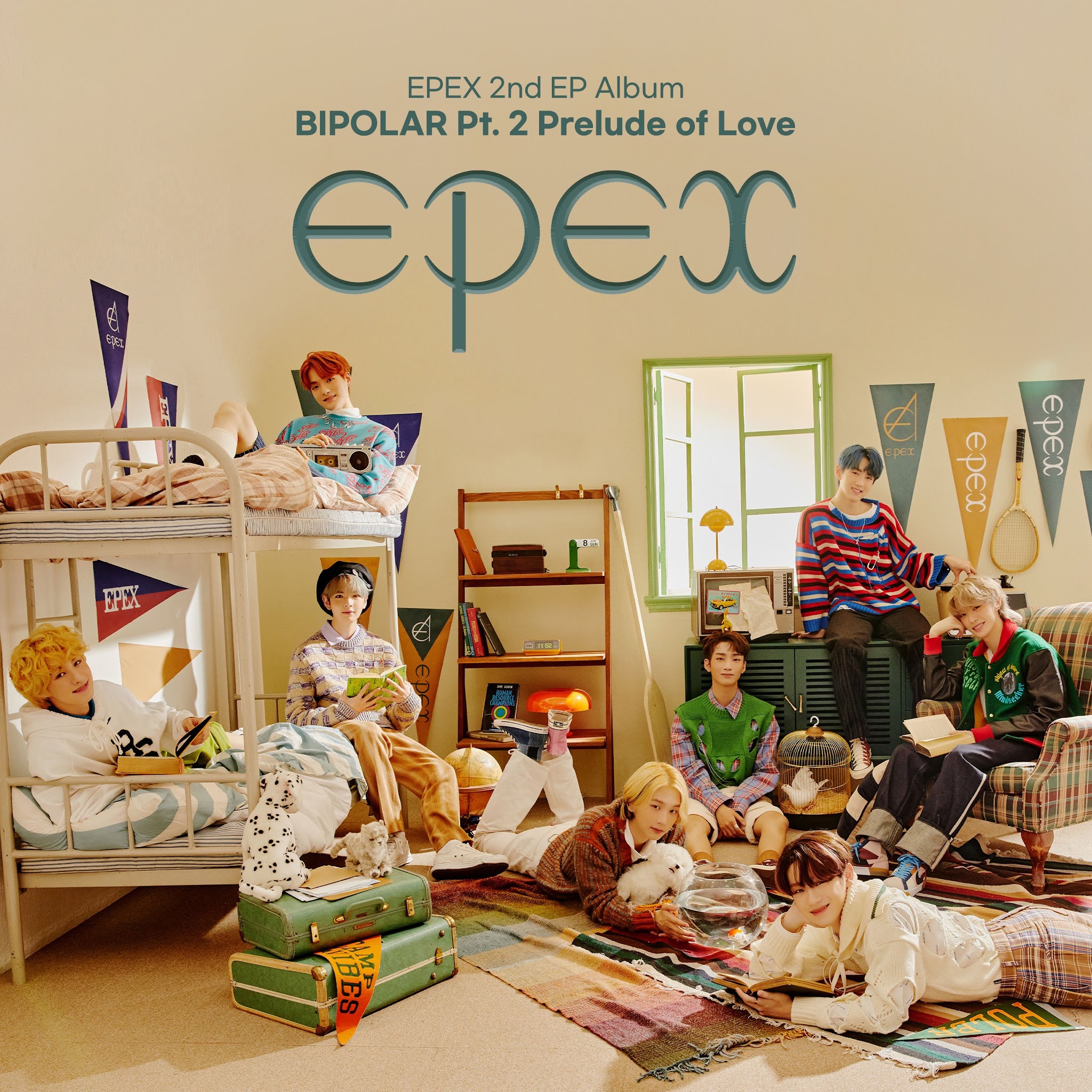 EPEX - 2nd EP Album 'Bipolar Pt.2 사랑의 서'