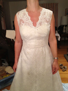 Stitch-n-Thyme: Wedding Dress: Finished