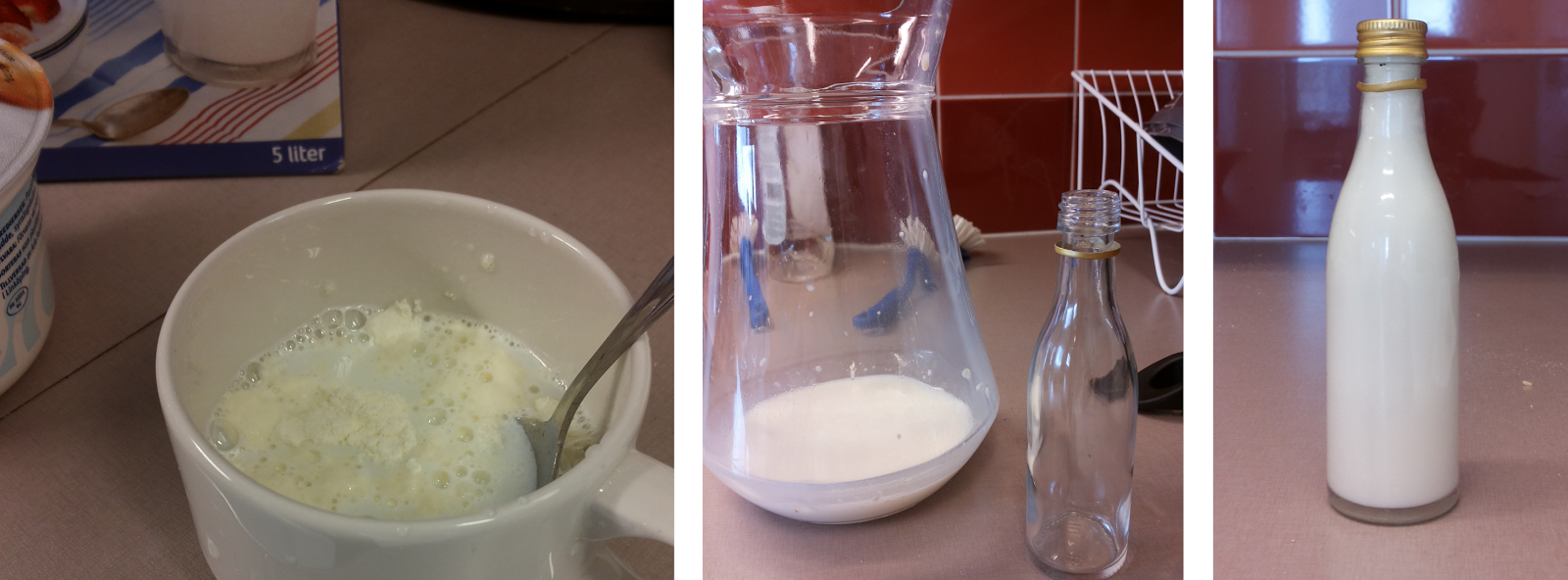 microbiohack Production of lactic acid in milk powder medium.METHOD