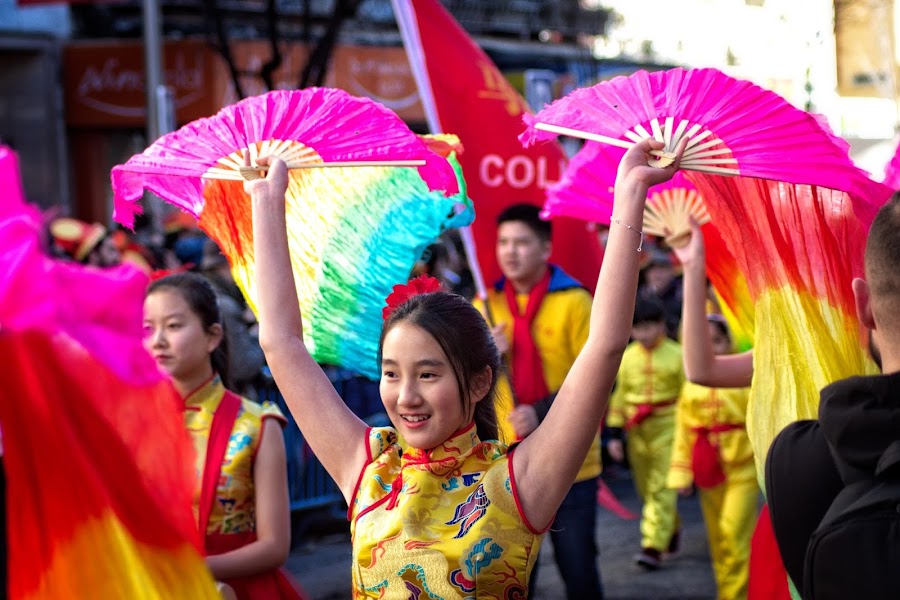 Desfile del Año Nuevo Chino 2018. Año del Perro
