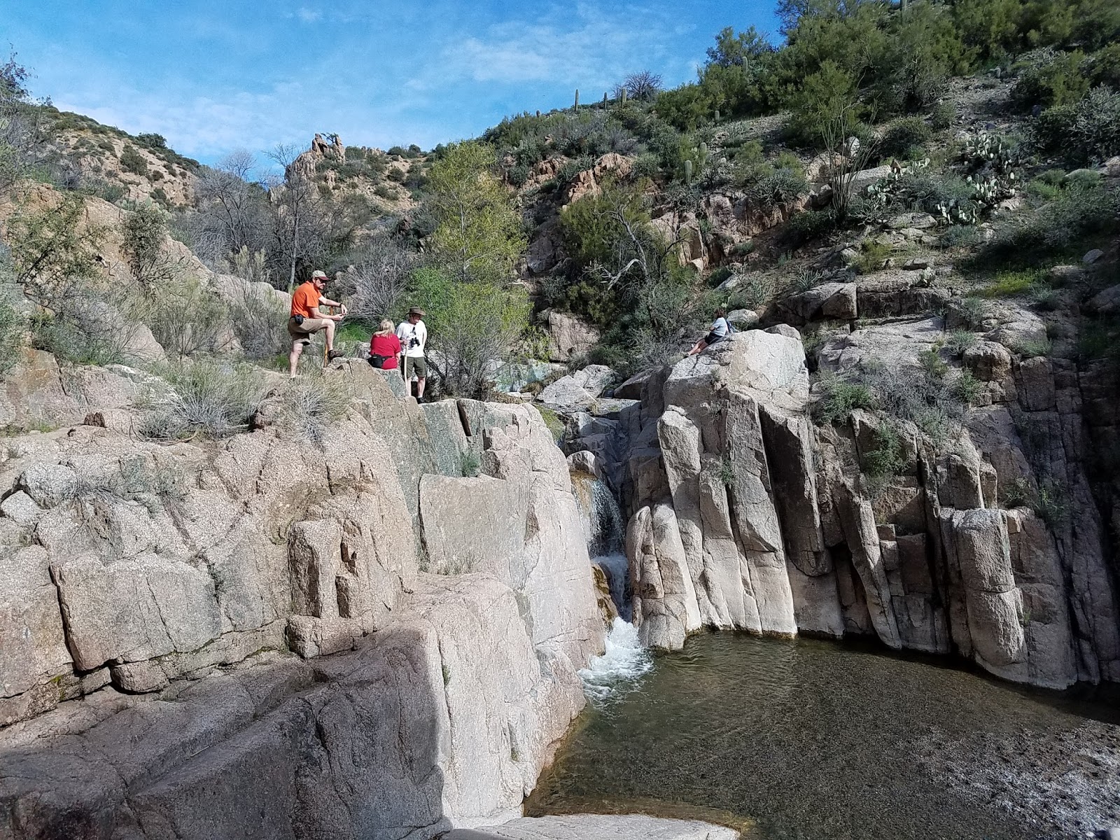 John and Tina's Travels Camp Creek Falls, Cave Creek, AZ March 11, 2017