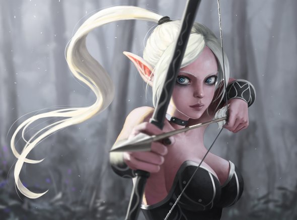 As belas mulheres nas ilustrações de fantasia e ficção científica de SoonYoung Choi SoonYoung Choi SYAR tumblr deviantart ilustrações fantasia ficção científica rpg medieval mulheres