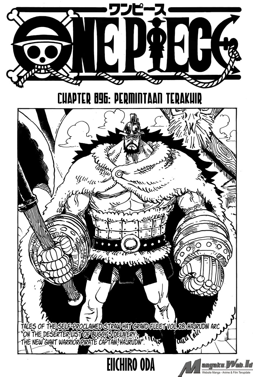 One Piece: Chapter 896 - Page 2