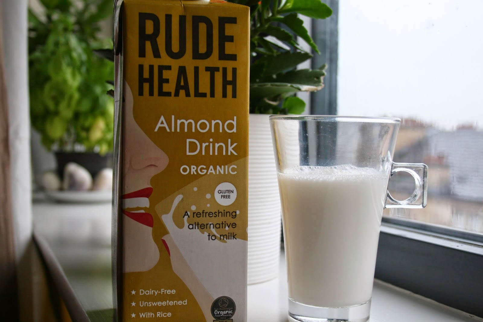 Kiku loves cooking & anime Review Rude Health Almond Drink
