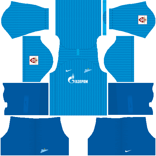 Kits/Uniformes para FTS 15 y Dream League Soccer Kits/Uniformes Zenit