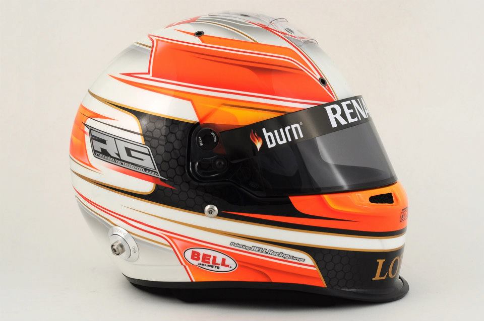 Racing Helmets Garage Bell HP7 R.Grosjean 2013 by Com'On! Racing