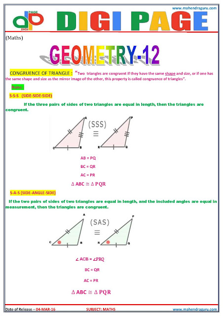 Digi Page - Maths - 04.03.2016 Digi Page - Maths - 04.03.2016