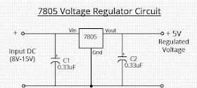 Super Circuit Diagram: 7805 Voltage Regulator Circuit Diagram