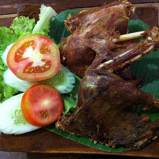 Fried Duck Typical of the Surabaya Region