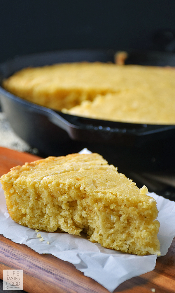 Skillet Cornbread Recipe Life Tastes Good