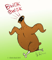 chicken head its round cut headless cartoons