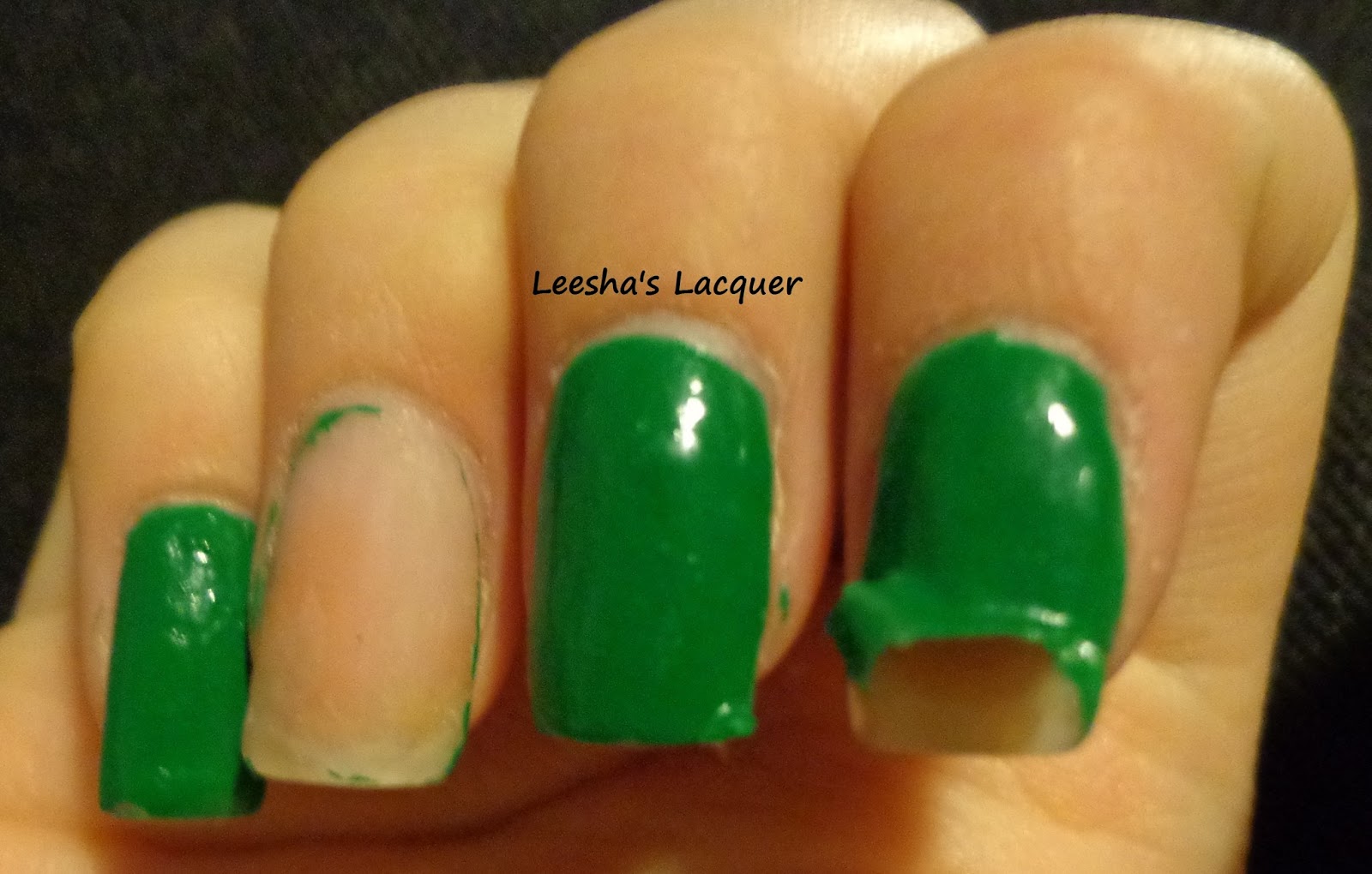 Leesha's Lacquer Using Elmer's Glue as a Base Coat The easiest way